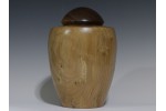 Silver Maple with Walnut threaded lid Silver Maple with Walnut threaded lid