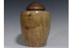 Silver Maple with Walnut threaded lid Silver Maple with Walnut threaded lid
