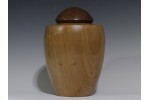 Silver Maple with Walnut threaded lid Silver Maple with Walnut threaded lid