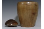 Silver Maple with Walnut threaded lid Silver Maple with Walnut threaded lid