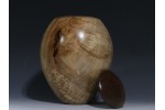 Silver Maple with Walnut threaded lid Silver Maple with Walnut threaded lid