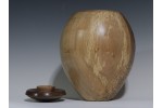 Silver Maple with Walnut threaded lid Silver Maple with Walnut threaded lid