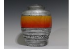 Life’s Sunset Urn - Bradford Pear with Black Cherry threaded insert Life’s Sunset Urn - Bradford Pear with Black Cherry threaded insert