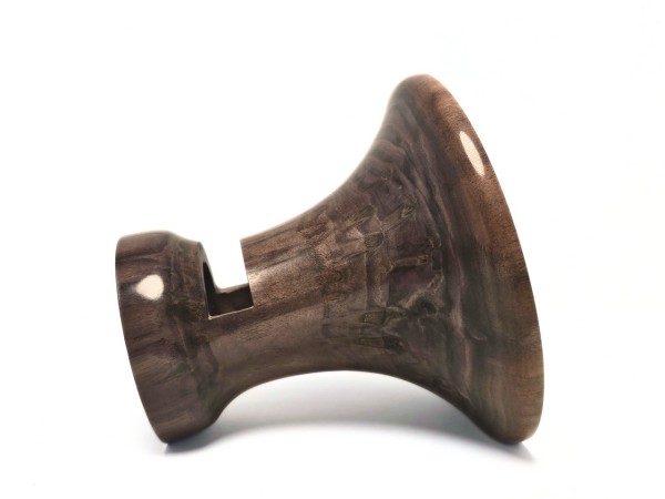 Veneer Quality Black Walnut Mega Sized Signature Series Phone Amplifier Stand - Ships in 1-2 days