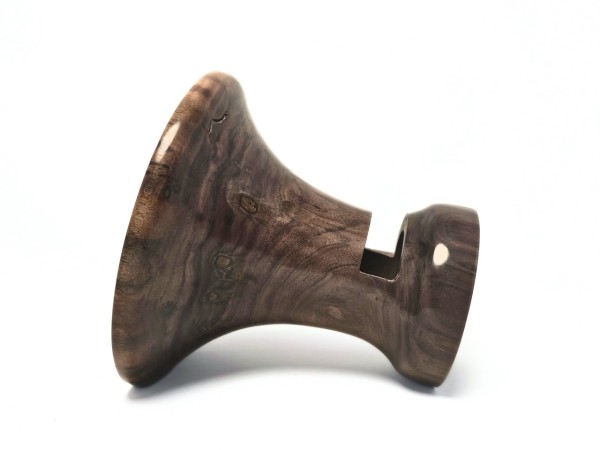 Veneer Quality Black Walnut Mega Sized Signature Series Phone Amplifier Stand - Ships in 1-2 days Veneer Quality Black Walnut Mega Sized Signature Series Phone Amplifier Stand - Ships in 1-2 days