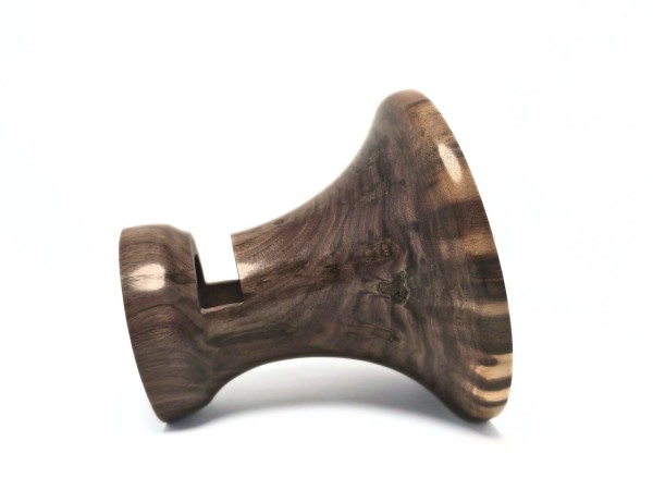Veneer Quality Black Walnut Mega Sized Signature Series Phone Amplifier Stand - Ships in 1-2 days