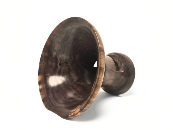 Veneer Quality Black Walnut Mega Sized Signature Series Phone Amplifier Stand - Ships in 1-2 days Veneer Quality Black Walnut Mega Sized Signature Series Phone Amplifier Stand - Ships in 1-2 days