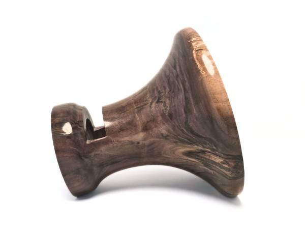 Veneer Quality Black Walnut Mega Sized Signature Series Phone Amplifier Stand - Ships in 1-2 days