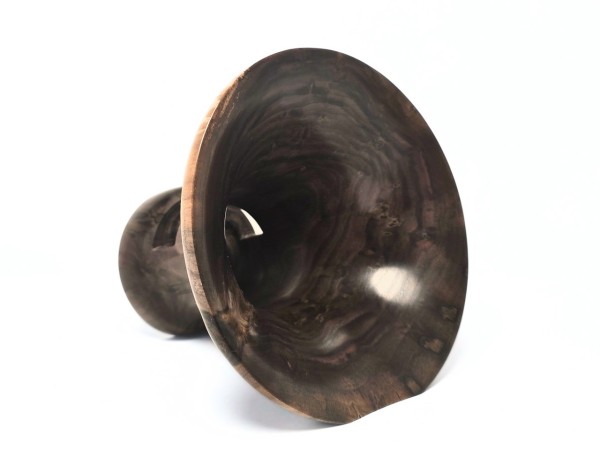 Veneer Quality Black Walnut Mega Sized Signature Series Phone Amplifier Stand - Ships in 1-2 days Veneer Quality Black Walnut Mega Sized Signature Series Phone Amplifier Stand - Ships in 1-2 days