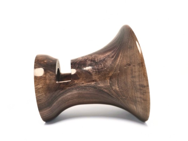 Veneer Quality Black Walnut Regular Sized Signature Series Phone Amplifier Stand - Ships in 1-2 days