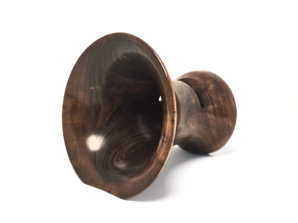 Veneer Quality Black Walnut Regular Sized Signature Series Phone Amplifier Stand - Ships in 1-2 days Veneer Quality Black Walnut Regular Sized Signature Series Phone Amplifier Stand - Ships in 1-2 days