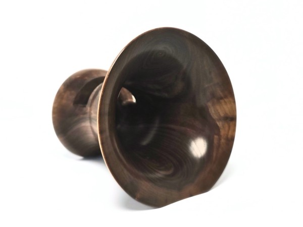 Veneer Quality Black Walnut Regular Sized Signature Series Phone Amplifier Stand - Ships in 1-2 days Veneer Quality Black Walnut Regular Sized Signature Series Phone Amplifier Stand - Ships in 1-2 days