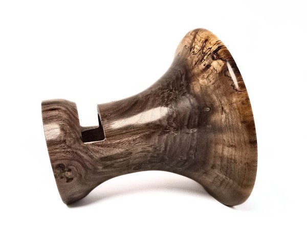 Veneer Quality Black Walnut Mega Sized Signature Series Phone Amplifier Stand - Ships in 1-2 days