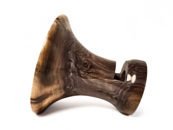 Veneer Quality Black Walnut Mega Sized Signature Series Phone Amplifier Stand - Ships in 1-2 days Veneer Quality Black Walnut Mega Sized Signature Series Phone Amplifier Stand - Ships in 1-2 days
