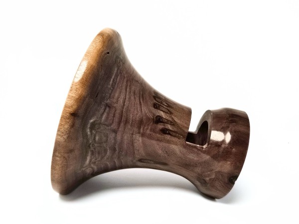 Veneer Quality Black Walnut Regular Sized Signature Series Phone Amplifier Stand - Ships in 1-2 days