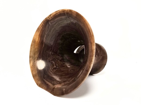 Veneer Quality Black Walnut Regular Sized Signature Series Phone Amplifier Stand - Ships in 1-2 days