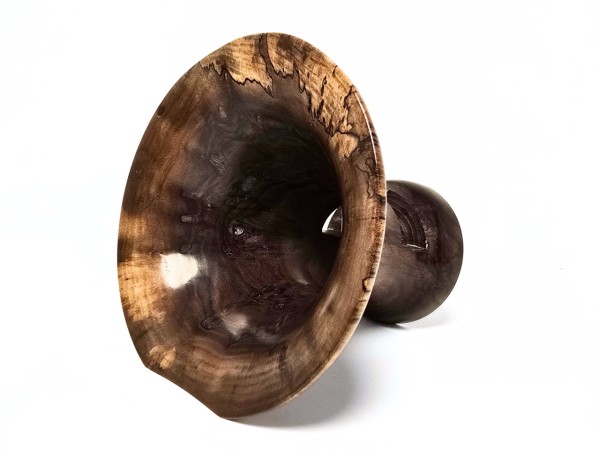 Veneer Quality Black Walnut Mega Sized Signature Series Phone Amplifier Stand - Ships in 1-2 days Veneer Quality Black Walnut Mega Sized Signature Series Phone Amplifier Stand - Ships in 1-2 days