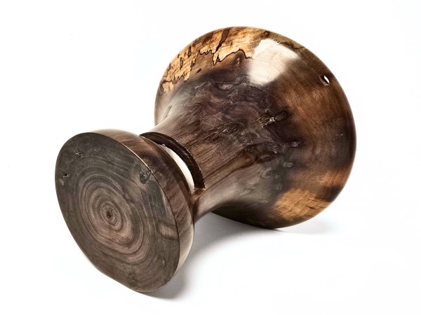 Veneer Quality Black Walnut Mega Sized Signature Series Phone Amplifier Stand - Ships in 1-2 days