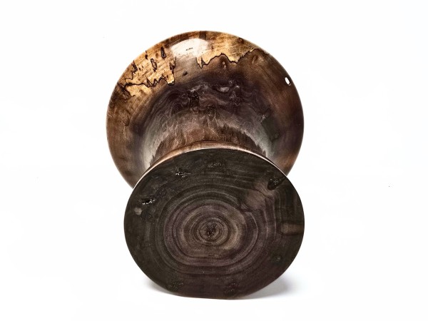 Veneer Quality Black Walnut Mega Sized Signature Series Phone Amplifier Stand - Ships in 1-2 days
