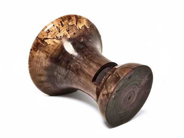 Veneer Quality Black Walnut Mega Sized Signature Series Phone Amplifier Stand - Ships in 1-2 days