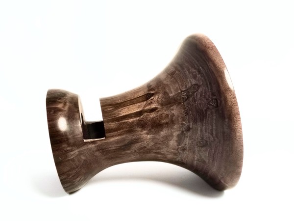 Veneer Quality 8 Black Walnut Mega Sized Signature Series Phone Amplifier Stand - Ships in 1-2 days