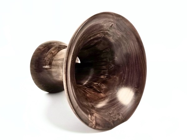 Veneer Quality 8 Black Walnut Mega Sized Signature Series Phone Amplifier Stand - Ships in 1-2 days