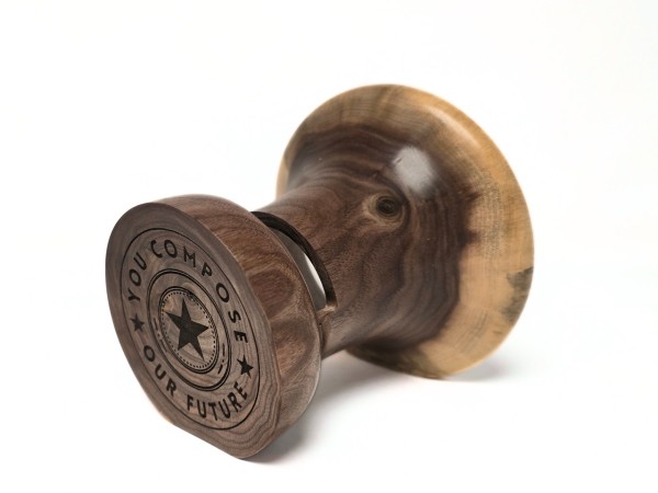 "White Bloom 16" BW Phone Amplifier Stand (flawed) - Ships in 1-2 Days