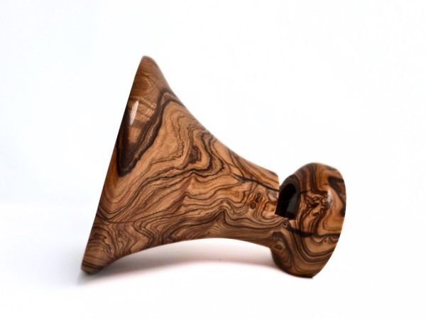 "Wild Olive No. 5" Regular Sized African Heirloom Collection Phone Amplifier Stand - Ships in 1-2 days "Wild Olive No. 5" Regular Sized African Heirloom Collection Phone Amplifier Stand - Ships in 1-2 days