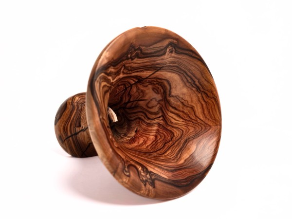 "Wild Olive No. 5" Regular Sized African Heirloom Collection Phone Amplifier Stand - Ships in 1-2 days