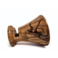 "Wild Olive No. 6" Regular Sized African Heirloom Collection Phone Amplifier Stand - Ships in 1-2 days
