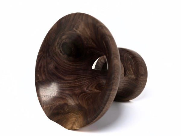 Meet "Wolverine" - Signature Series Regular Size Black Walnut Amplifier Stand (Ships in 1-2 Days)