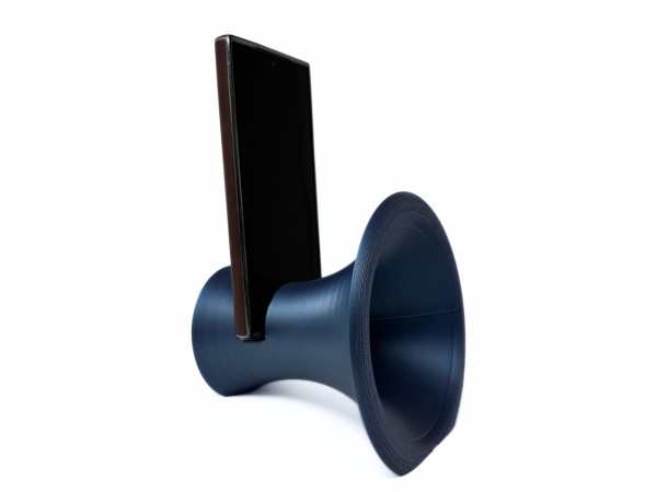 3D Printed Phone Amplifier Stand - Cobalt - Buy 2 or more and get FREE SHIPPING!