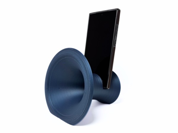 3D Printed Phone Amplifier Stand - Cobalt - Buy 2 or more and get FREE SHIPPING!
