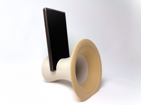 3D Printed Phone Amplifier Stand - 2-Tone Off White- Buy 2 or more and get FREE SHIPPING! 3D Printed Phone Amplifier Stand - 2-Tone Off White- Buy 2 or more and get FREE SHIPPING!