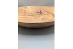 Curly Maple platter with resin detail with food safe and durable finish Curly Maple platter with resin detail with food safe and durable finish