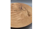 Curly Maple platter with resin detail with food safe and durable finish Curly Maple platter with resin detail with food safe and durable finish