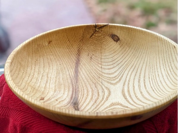 Food safe solid wooden Ash fruit bowl Food safe solid wooden Ash fruit bowl