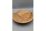 Spalted food safe spalted curly ash platter Spalted food safe spalted curly ash platter