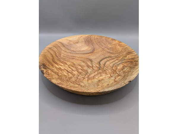 Spalted food safe spalted curly ash platter