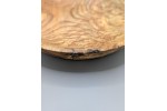 Spalted food safe spalted curly ash platter Spalted food safe spalted curly ash platter