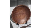 Beautiful food safe solid Walnut platter with unique grain detail and beautiful natural colors. Beautiful food safe solid Walnut platter with unique grain detail and beautiful natural colors.
