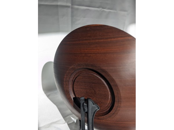 Beautiful food safe solid Walnut platter with unique grain detail and beautiful natural colors. Beautiful food safe solid Walnut platter with unique grain detail and beautiful natural colors.