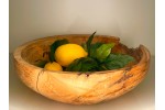 Meet "Mayhem" - A Large Beyond Spalted Butternut (White Walnut) Fruit Bowl | 13" Diameter x 4" Tall | Finished with Food Grade Mineral Oil Meet "Mayhem" - A Large Beyond Spalted Butternut (White Walnut) Fruit Bowl | 13" Diameter x 4" Tall | Finished with Food Grade Mineral Oil